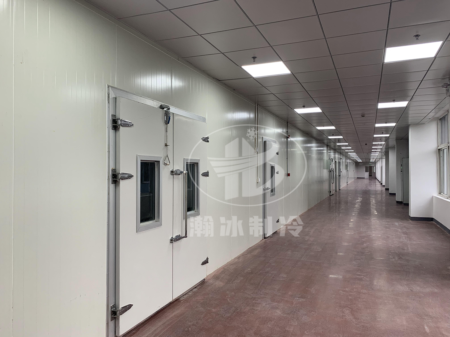 上海瀚冰制冷公司新建的某肉類冷庫順利交付客戶使用(圖1)